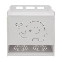 Saim Multi-Function WiFi Router Storage Boxes Shelf for Home and Office, Simple, Easy to Install, Large-3 Layer