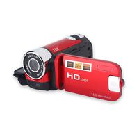 fosa Camera Camcorder, Portable Digital Video Camcorder Handy Camera Full HD 270° Rotation 1080P 16X High Definition Digital Camcorder Video DV Camera Great Gift for Kids(Red)
