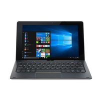 Nuvision 10.1 Inch IPS Touchscreen 2-in-1 Tablet PC Windows 10,Intel Atom Cherry Processor 1.84GHz, 32GB Storage and 2GB RAM with WiFi, Bluetooth and Camera, Includes Magnetic Keyboard