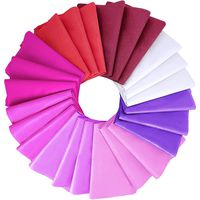 Supla 160 Sheets 8 Valentine's Day Multicolor Tissue Paper Bulk Wrapping Tissue Paper 20 x 27" for Art Craft Floral DIY Birthday Love Theme Party Tissue Valentine's Day Paper Pom Pom