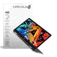 Celicious Vivid Invisible Glossy HD Screen Protector Film Compatible with Dell Inspiron 17 5767 [Pack of 2]
