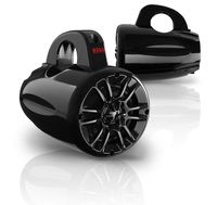 BOSS Audio Systems MRWT40 Marine Waketower Speaker System - 400 Watts of Power Per Pair, 200 Watts Each, 4 Inch, Full Range, 2 Way, Sold in Pairs, Marine Grade Weatherproof, Sold in Pairs