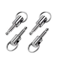 KiWiBiRD Headphone Jack Adapter Holder, Headset Extender Keychain Dongle, Compatible with USB Type-C Earphone Extension for Google Pixel 3/3XL/2/2XL, More 3.5mm Female Adapters[4-Pack]