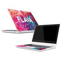 Mightyskins Skin Compatible with Lenovo Chromebook C330 (2018) - Flava | Protective, Durable, and Unique Vinyl Decal Wrap Cover | Easy to Apply, Remove, and Change Styles | Made in The USA