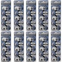 eCoreCell (50pcs) CR927 3V 3 Volt Lithium Single Use Non-Rechargeable Button Coin Cell Battery