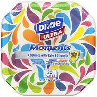 Dixie Ultra Moments Plates, 10 Inch, 120 Count