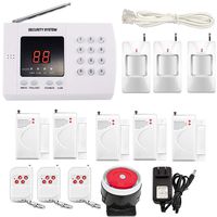 iMeshbean Wireless PIR Home Security Burglar Alarm System Auto Dialing Dialer K05 99 Zones (K05 PSTN 99 zones)