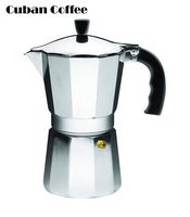 IMUSA USA, Silver B120-44V Aluminum Stovetop Coffeemaker 9-Cup