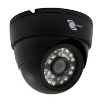 LineMak IR Dome Camera, 1/4" HD Digital Sensor, 700TVL, 3.6mm Lens, 24 LEDs, 65ft IR Distance, IP66 Waterproof, IR Cut Filter, for DVR or Surveillance Systems.