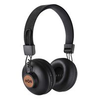 House of Marley Positive Vibration 2 Wireless Bluetooth On Ear Headphones, Black