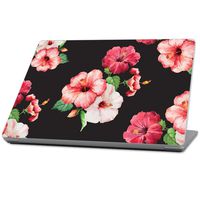 Mightyskins Skin Compatible with Microsoft Surface Laptop (2017) 13.3" - Hibiscus | Protective, Durable, and Unique Vinyl Decal Wrap Cover | Easy to Apply, Remove, and Change Styles | Made in The USA
