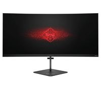 OMEN X by HP 35-inch Ultra WQHD Curved Gaming Monitor 21:9, 100Hz, Height Adjustable, with NVIDIA G-SYNC (Black) (Certified Refurbished)