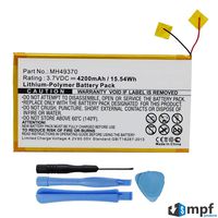 MPF Products 4200mAh MH49370 Battery Replacement Compatible with RCA 10-inch RCT6203W46 Tablet