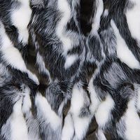 Luxurious Faux Fur Hot Water Bottle Cover, Premium Quality Handcrafted in USA (Forrest Fox Black Grey)