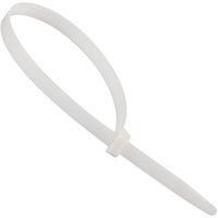 Aviditi Nylon Heavy Duty Jumbo Cable Tie, 21" L x 1/2" W, 250 lb Tensile Strength, Natural (CT21250)