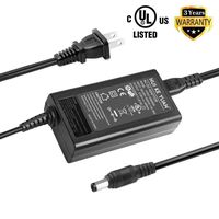 [UL Listed] HKY 12V 60W AC Adapter Replacement for Insignia 19" 20" 24" 28" 32" LED HDTV HD TV DVD Replacement Power Supply Charger Cord