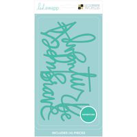 DCWVE Die Cuts with A View Word Pack Heidi Swapp-Teal-Adventure (4 pcs) 615089