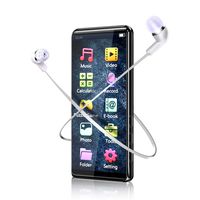 MP3 Player, MMUSC Full Touch Screen HiFi Lossless Sound Player,1080p Full HD Ultra Portable MP3 Player Support Video/Media/Music Player