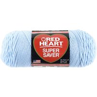 Red Heart Super Saver Yarn, Light Blue