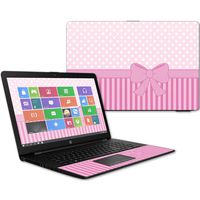 MightySkins Skin Compatible with HP 17t Laptop 17.3" (2017) - Pink Present | Protective, Durable, and Unique Vinyl Decal wrap Cover | Easy to Apply, Remove, and Change Styles | Made in The USA