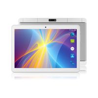 Android Tablet 10 Inch, Android 8.1 Go Unlocked Tablet PC, 3G Phablet with Dual SIM Card Slots, Google Certified, 1.3GHz, 1G+16GB, Dual Camera, WiFi, Bluetooth, GPS - Silver