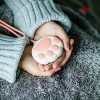 Cat Claw Hand Warmer Meow Claw USB Charging Mini Portable Baby Warmer Winter Hand Warmer