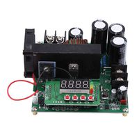 Boost Converter, 900W DC High Precise Control Boost Converter DIY Voltage Step Up Module with 4 Digit Display Regulator Small Size/High Power/High Efficiency, Stable