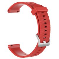 ZSZCXD Band for Garmin Vivoactive 3/Vivomove HR, Silicone Replacement WatchBand Strap Band Wristband for Garmin Vivoactive 3 and Garmin Vivomove HR (Red, Large)