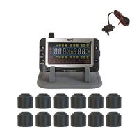 Truck Systems Technology TST 507 Tire Pressure Monitor w/ 12 Cap Sensors with Color Display