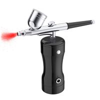 YLINGSU Airbrush Kit,Portable Mini Air Compressor Airbrush Gun Set,Rechargeable Handheld Airbrush Kit for Makeup, Tattoo, Nail Art, Face Paint, Cake Decor