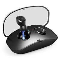 Wireless Earbuds, 5.0 Auto Pairing Bluetooth Earbuds Noise Cancelling Waterproof Sports Earphones with 3D Stereo Sound Breathing Mini in-Ear Sports Earphones Car Headset with Mic [Updated Version]