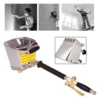 Wall Sprayer Stucco Sprayer Plaster Sprayer Cement Mortar Spray Gun Hopper Concrete Stucco Plaster Wall Painting Hand Tool - 4 Jet
