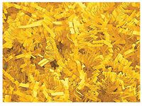 NWAMR-ZF10YE Yellow Crinkle Cut Paper Shred 10 lb ~ Spring-fill Shred