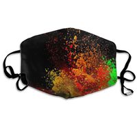 Colored Explosives Dust Mask,Washable and Reusable Cleaning Gardening Outdoor Activities Warm Windproof Mask
