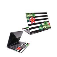 Mightyskins Skin Compatible with Lenovo Flex 6 14" (2018) - Tropical Stripes | Protective, Durable, and Unique Vinyl Decal Wrap Cover | Easy to Apply, Remove, and Change Styles | Made in The USA