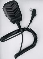 BIGTREE Speaker Microphone for HYT Hytera Radio Two Pin Plug with Screw, IP67 Waterproof, 3.5mm Earphone Jack, Kevlar Reinforced Cable