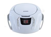 Sylvania Portable Cd Player & AM/FM Radio Mega Bass Reflex Boombox Sound System