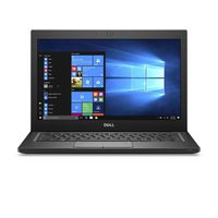Dell Latitude 7280 Intel Core i7-7600U X2 2.8GHz 16GB 512GB SSD 12.5", Black (Certified Refurbished)