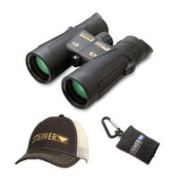 Steiner 10x42 Predator Binoculars with Steiner Gear Bundle