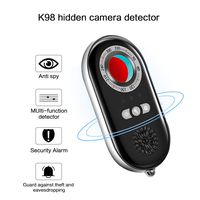 Amityke Anti Spy Hidden Camera Detector RF Bug Detector Wireless Signal Scanner, Personal Security Alarm Security Motion Vibration Sensorfor Travel Home Hotel