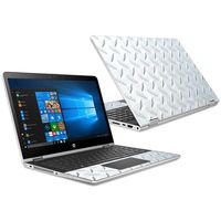 MightySkins Skin Compatible with HP Pavilion x360 15.6" (2018) - Diamond Plate | Protective, Durable, and Unique Vinyl Decal wrap Cover | Easy to Apply, Remove, and Change Styles | Made in The USA