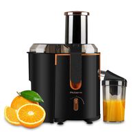 Juicer Extractor Picberm PB2312A Wide Mouth Juicer Machines, 3 Speed Centrifugal Juicer for Fruit and Vegetable, Powerful Juicer with Plus Pulse Function, 800W/20000RPM, Easy to Clean & BPA Free, Black
