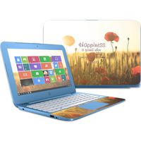 Mightyskins Skin Compatible with Hp Stream 11" (2017) - Be Happy | Protective, Durable, and Unique Vinyl Decal Wrap Cover | Easy to Apply, Remove, and Change Styles | Made in The USA