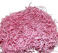 Home Shredded Easter Grass, 1.5 Ounces, Light Pink