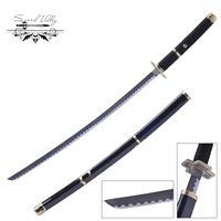 Sword Valley Handmade Katana Japanese Samurai Sword, ONE Piece Roronoa Zoro Anime Swords, Yubashiri Regular Version