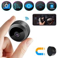 Spy Camera Wireless Hidden Camera, ZOHULU Latest Full HD 1080P WiFi Nanny Camera with 150 Wide Angle, Portable Mini Security Camera Espias with Magnet/Motion Activated for Home Security Monitoring