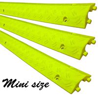 Drop Trak Cable & Hose Protector - MINI - Yellow - 3 Pack