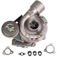 HENYEE K03 Turbo Exact Fit for VW Volkwagen PASSAT B5 B6 & AUDI A4 Quattro 1996-2006 1.8 1.8T A/R .87 250+HP Turbocharger & Gaskets