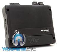 Memphis VIV1100.1 Monoblock 1100W RMS SixFive Series Amplifier with Built-in DSP