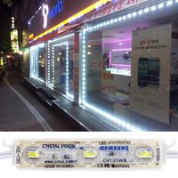 Crystal Vision Genuine Samsung Plug and Play Super Bright StoreFront LED 50ft 120W (White) Made in Korea